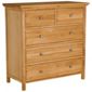 Hampstead 5 Drawer Chest Oak