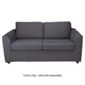 Ashley Loose Cover For Medium Sofa, Charcoal