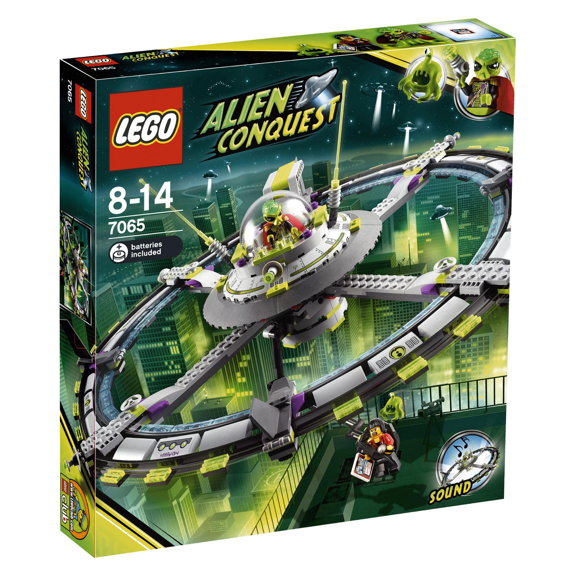 LEGO Alien Conquest Alien Mothership 7065 