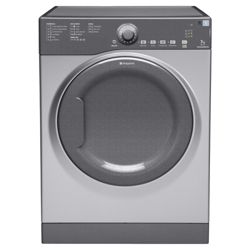 Hotpoint TVAM70CG Vented Tumble Dryer, 7kg Load, C Energy Rating. Graphite