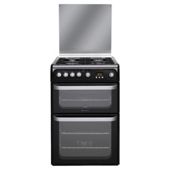 Hotpoint HUG61K 60cm Gas Double Oven