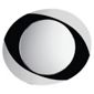 Oval Mirror with Colour