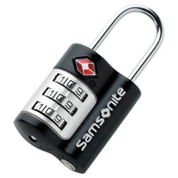 Samsonite TSA Combination Lock, Black
