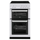 Zanussi ZCV561DW White 50cm Electric Cooker