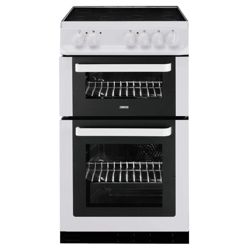 Zanussi ZCV561DW White 50cm Electric Cooker