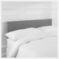Mittal King Faux Suede Headboard, Charcoal