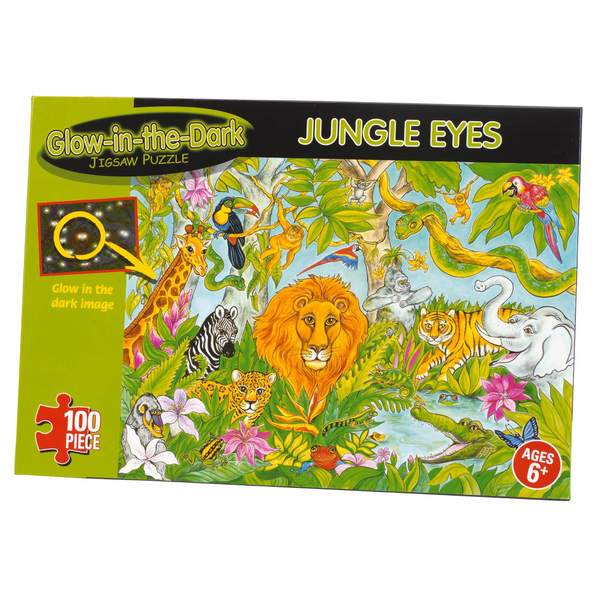 Glow In The Dark Puzzles - Crocodile Smile