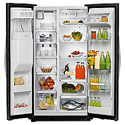 Whirlpool WSC 5541N Fridge Freezer Black Whirlpool WSC 5541N Fridge Freezer Black