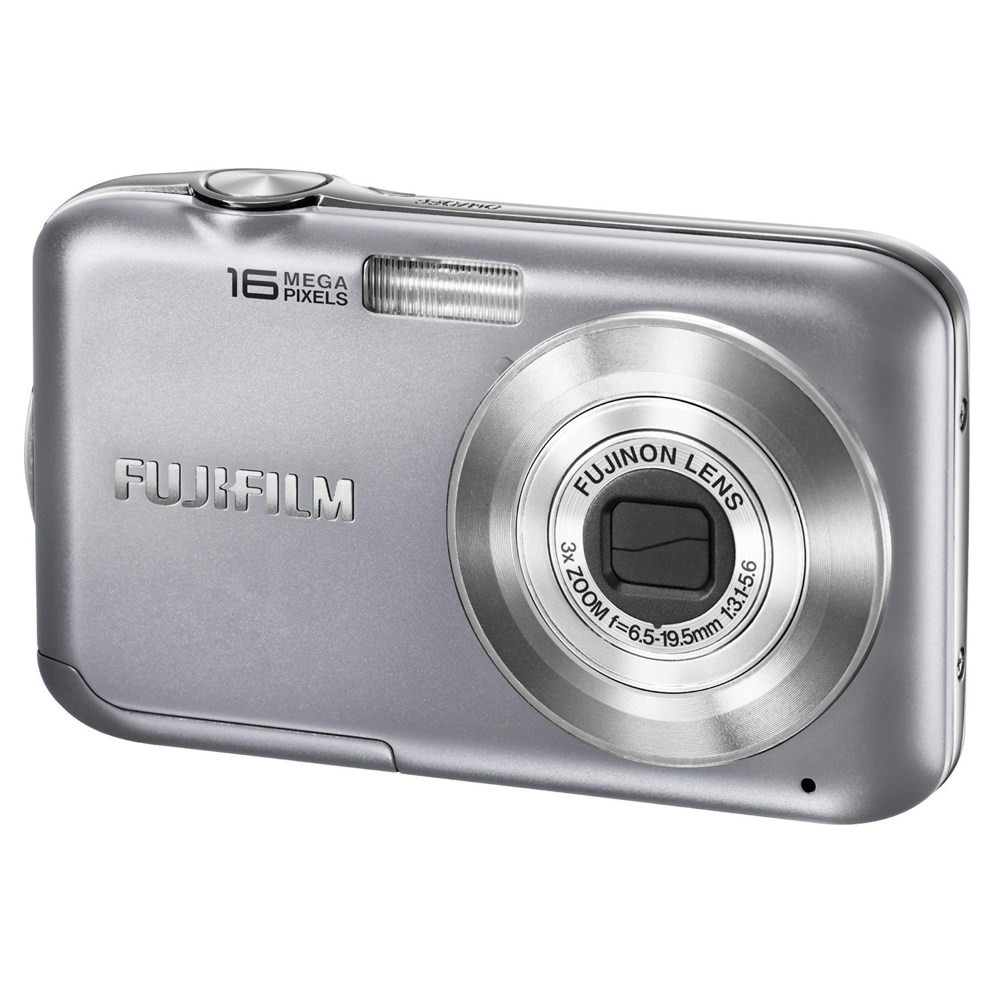 Fujifilm Finepix JV250 Digital Camera - Silver (16MP, 3x Optical Zoom) 2.7 inch LCD