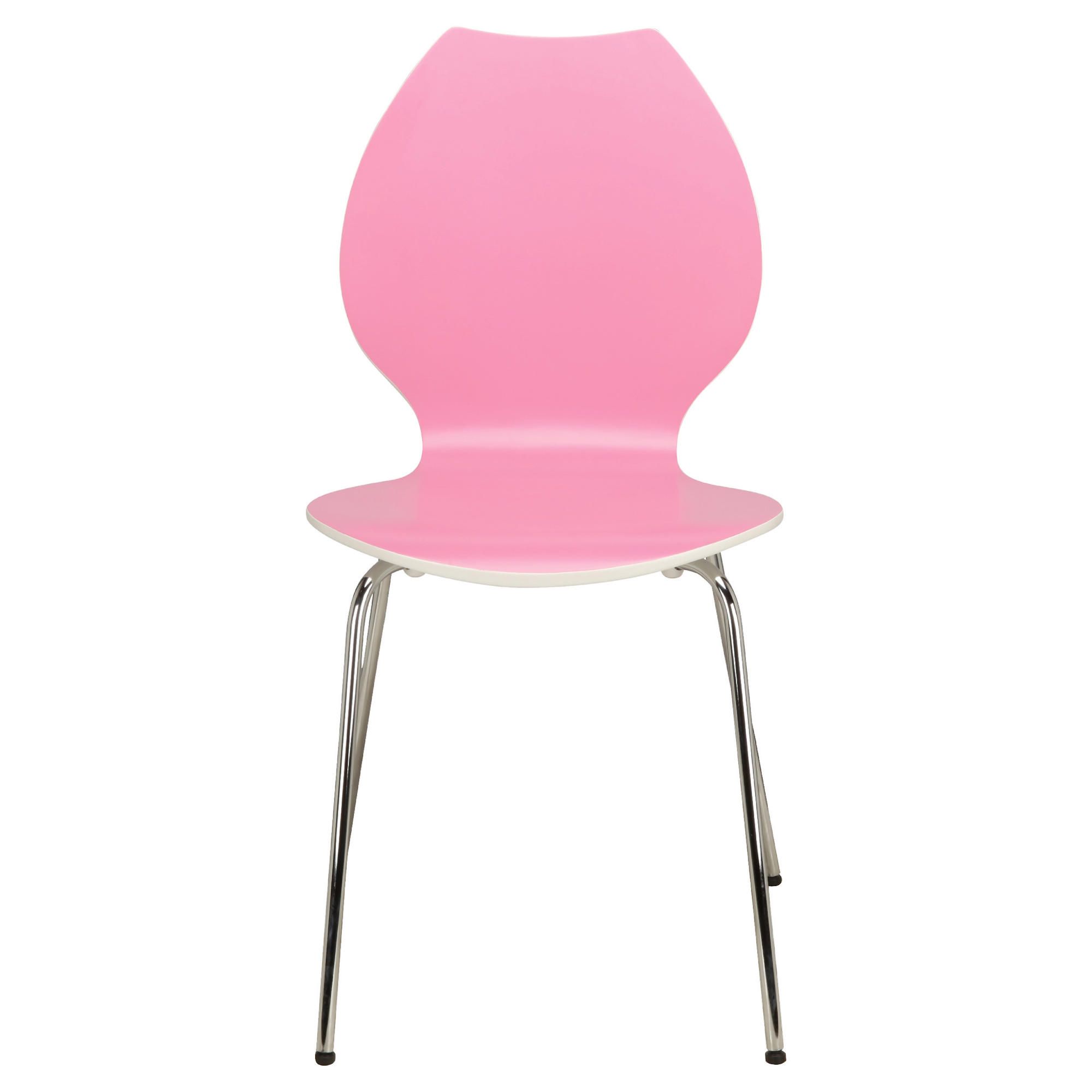 Candy Pair Of Chairs White / Pink