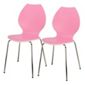 Candy Pair Of Chairs White / Pink