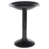 Chapelwood bird bath, anodised black