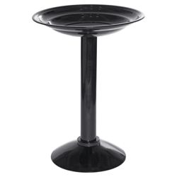 Chapelwood bird bath, anodised black