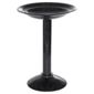 Chapelwood bird bath, anodised black