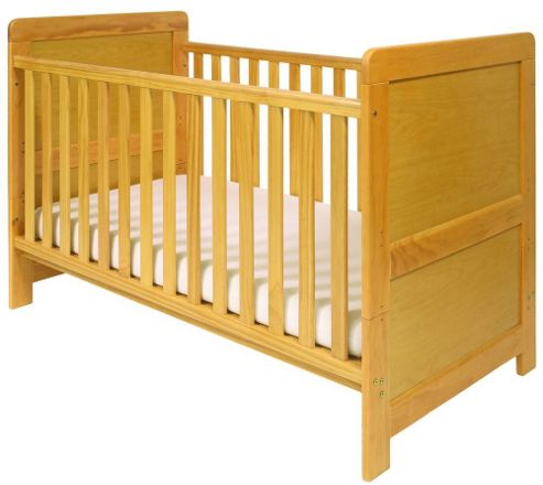 Image of East Coast Atlanta Cot Bed, Natural