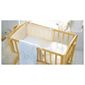Clair de lune Stardust Crib Set, Cream