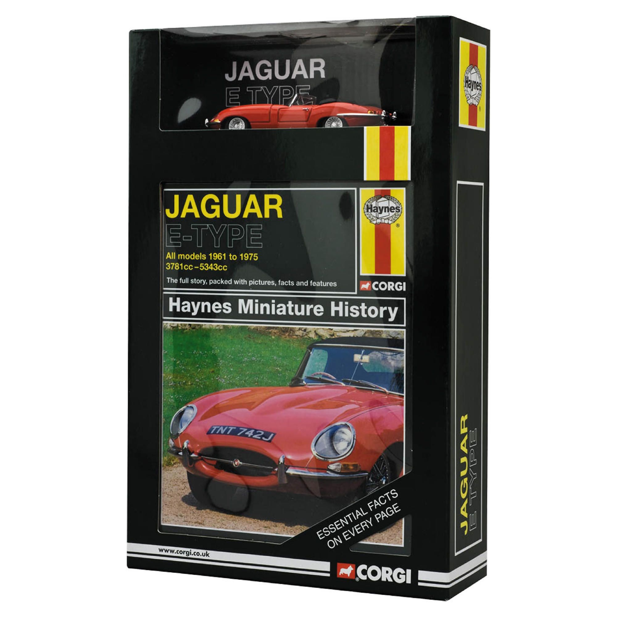 Corgi Haynes E Type Car & Book Gift Set