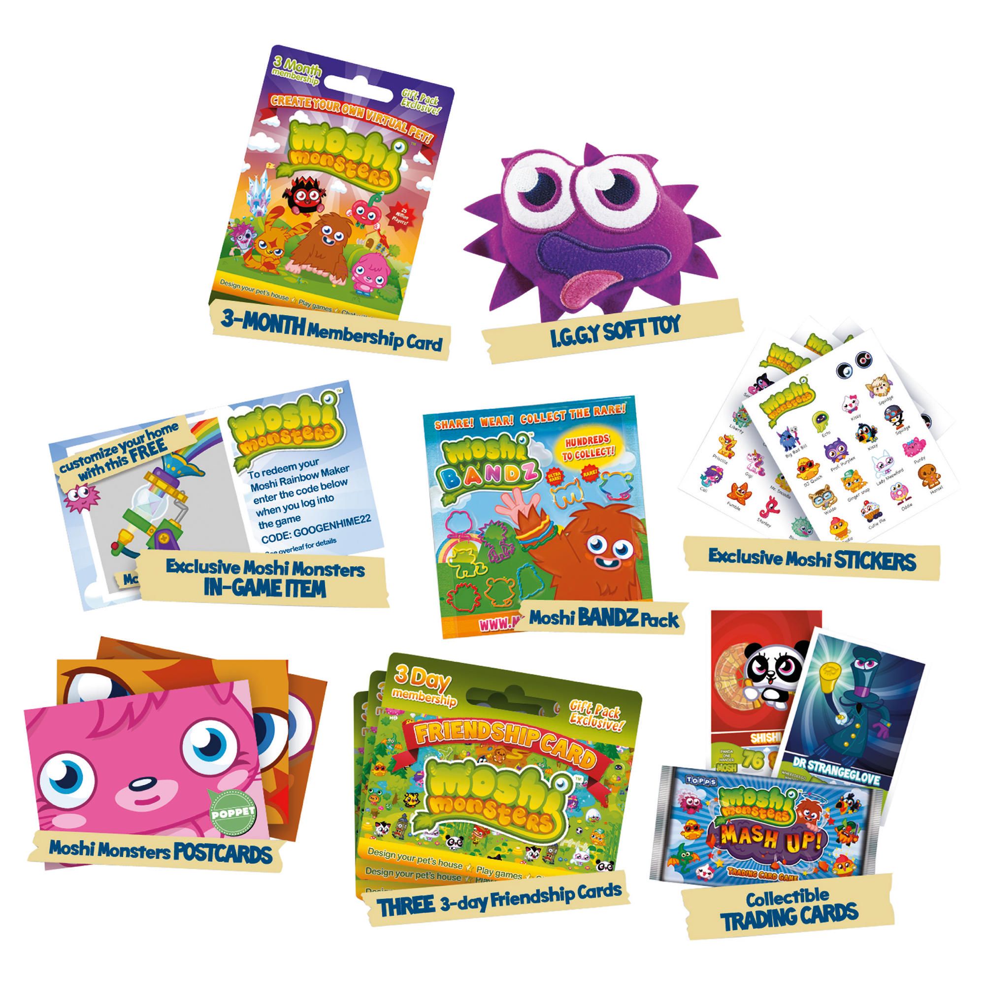 Moshi Monsters Gift Pack