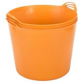 42L Flexi Tub 3 Pack, Orange