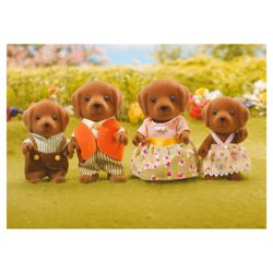 Sylvanian Families Chocolate Labrador Family