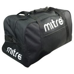 Mitre Sports Gym Kit Bag Holdall, Black