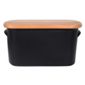 Nigella Lawson Living Kitchen Bread Bin, Black