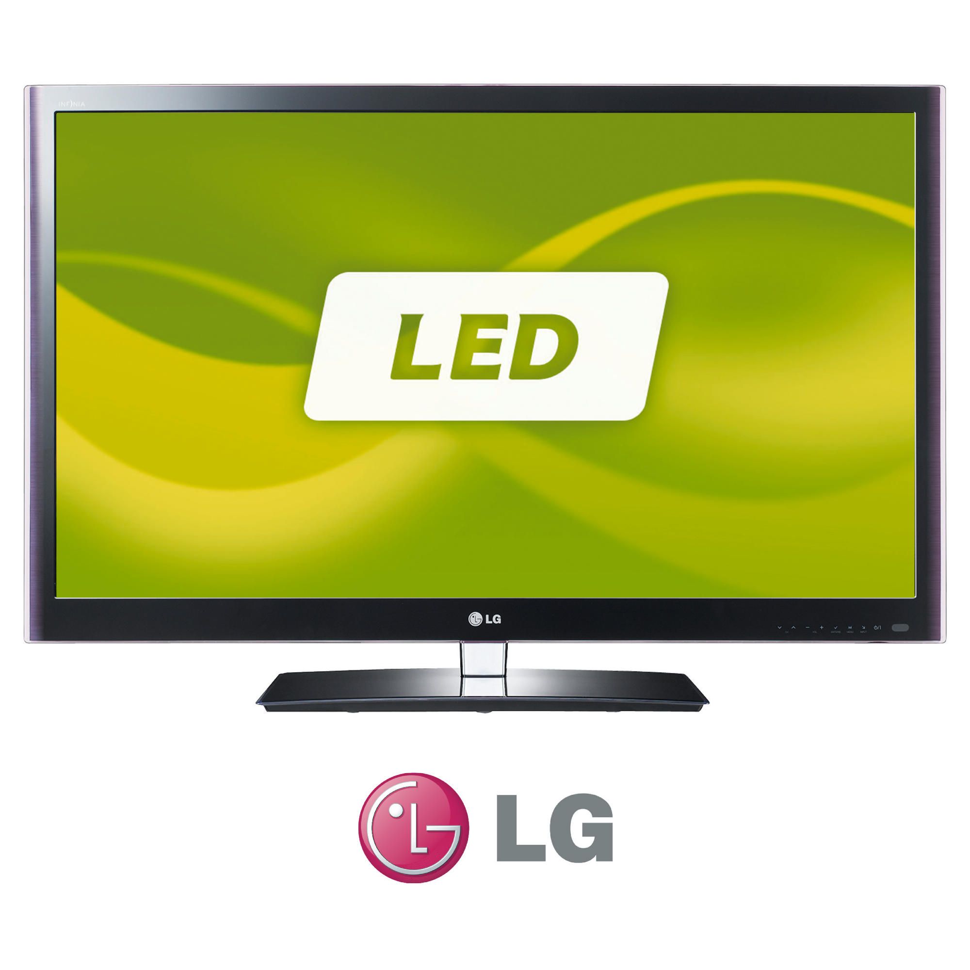 LG 42LV550T 42 inch Widescreen Full HD 1080p LED Backlit TV with Freeview HD