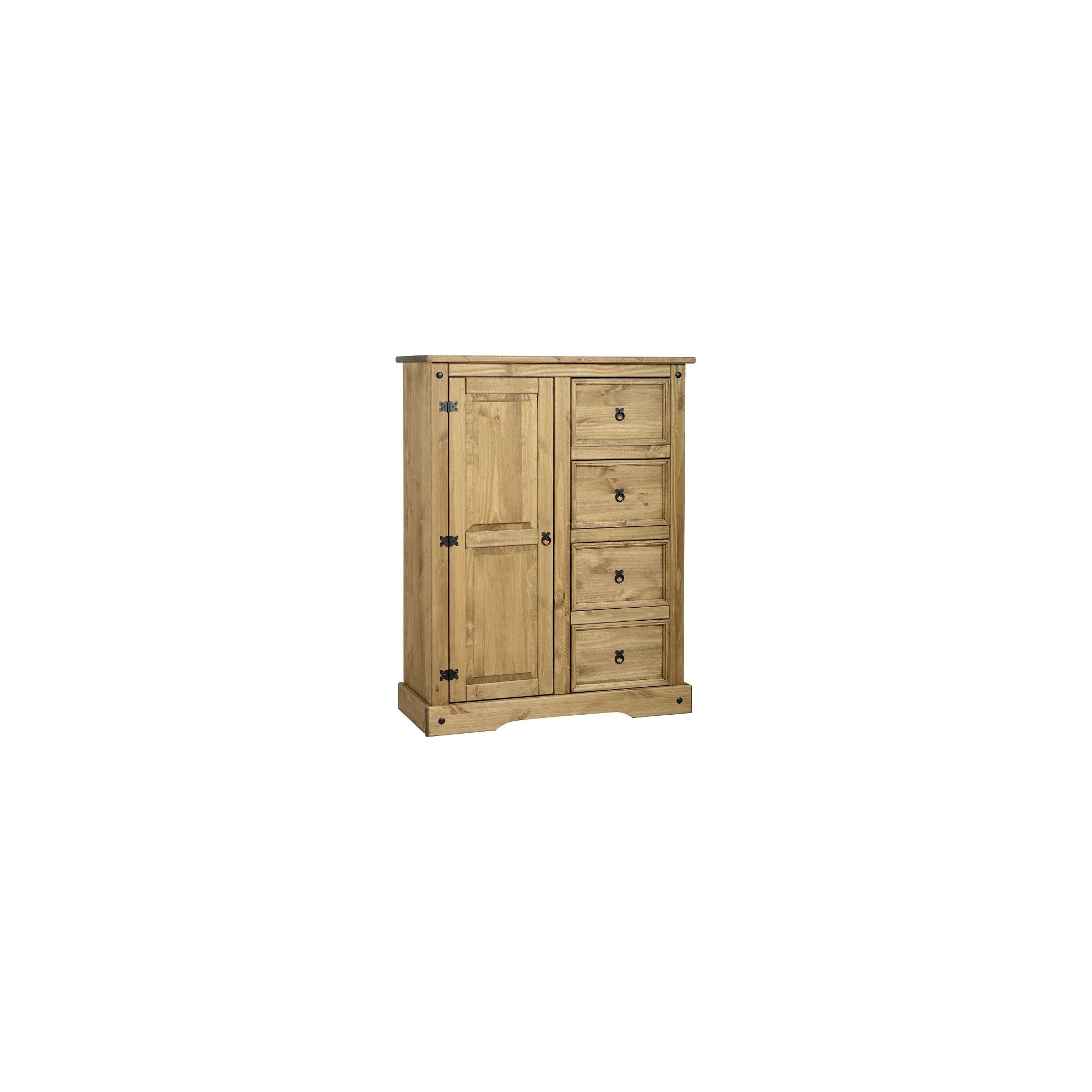 Home Essence Corona 4 Drawer Low Wardrobe at Tesco Direct