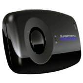 Supertooth One Bluetooth Visor Hands Free Car Kit Black