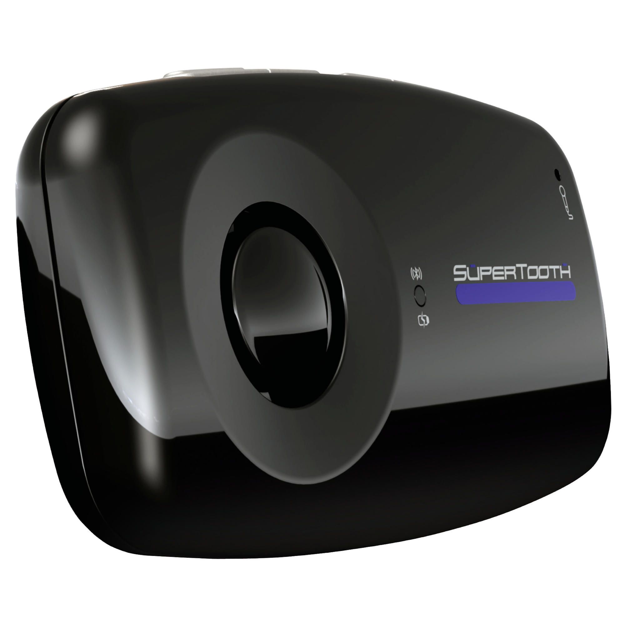 Supertooth One Bluetooth Visor Hands Free Car Kit Black