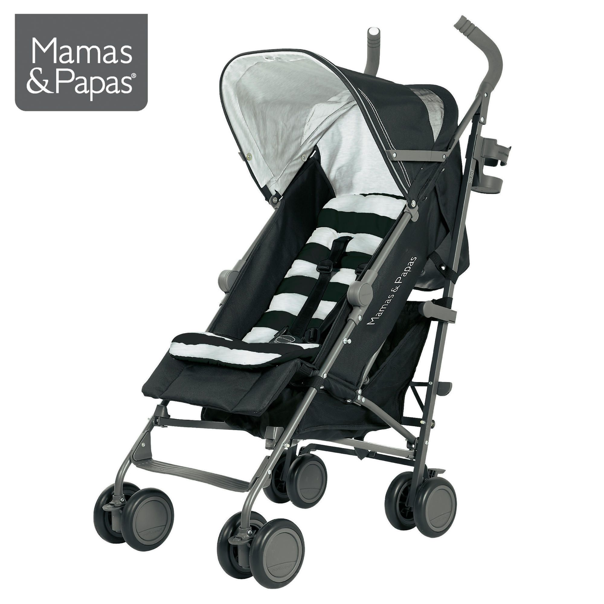 Mamas & Papas - Tour Pushchair - Black/Marl