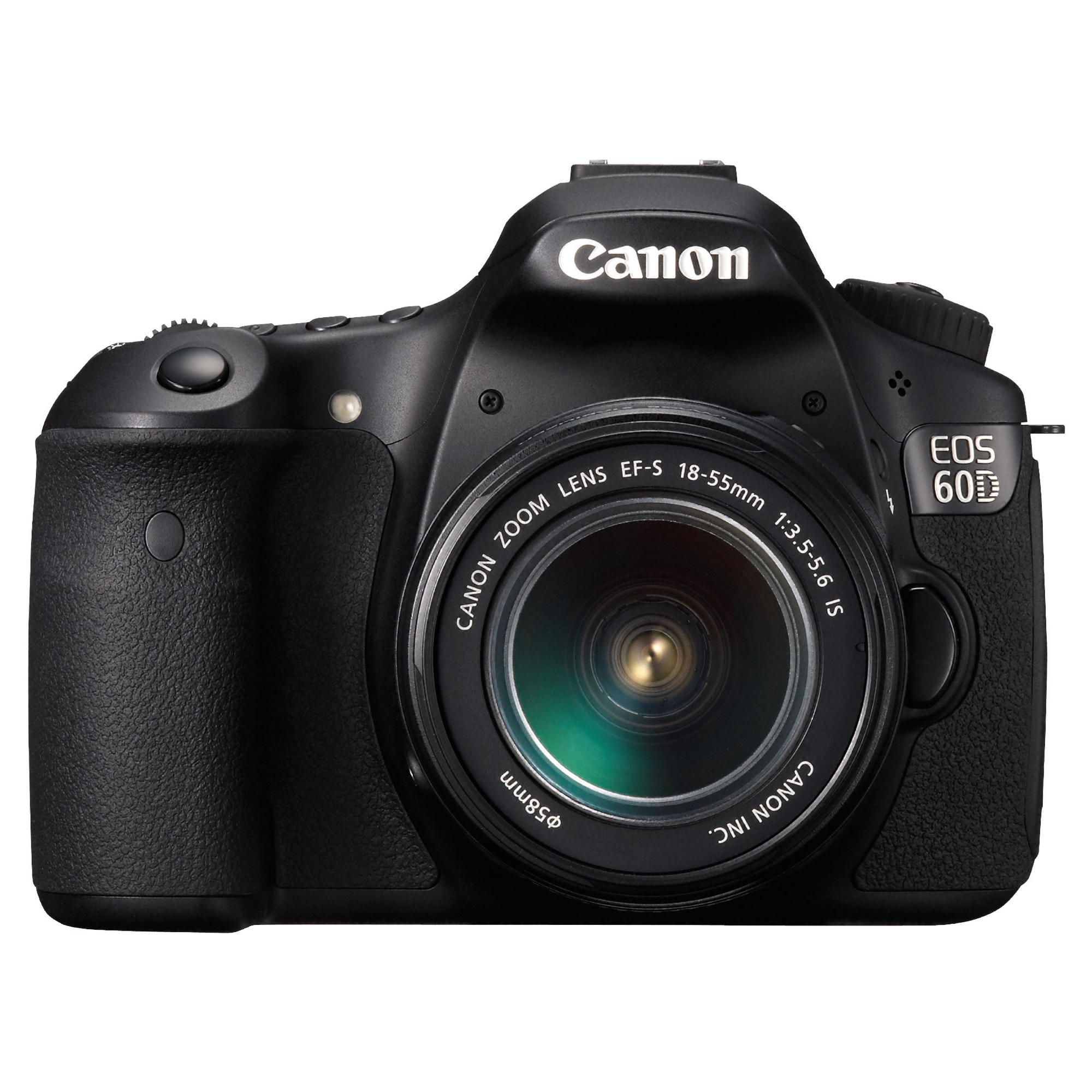 Canon EOS 60D Digital SLR Camera (Inc EF-S 18-55 mm f/3.5-5.6 IS Lens Kit)