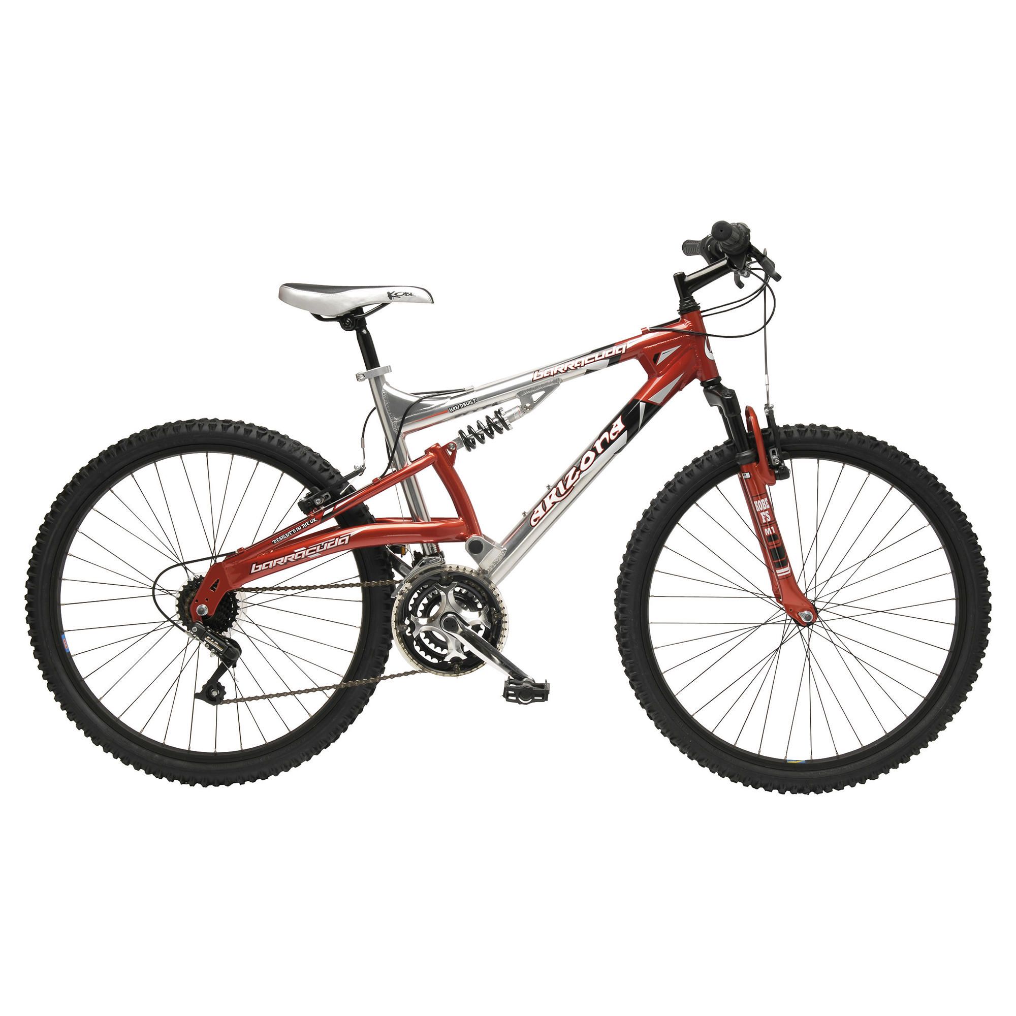 Barracuda Arizona Full Suspension Adults 26&rdquo; Wheel Mountain Bike