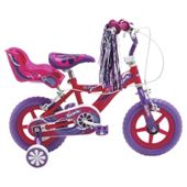 Sonic Glitz 12" Kids' Bike - with stabilisers