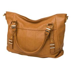Kids Line Whipstitch Changing Bag, Camel