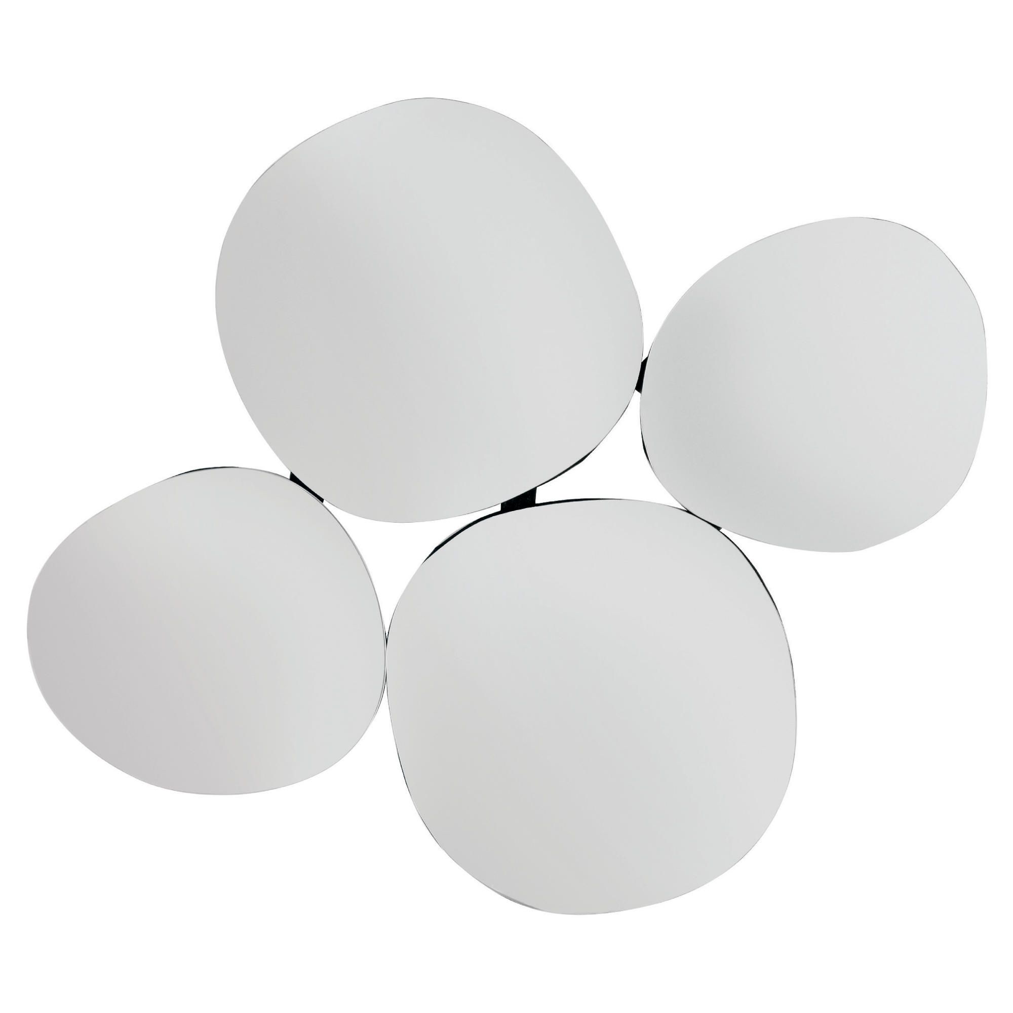 Set of 4 pebbles mirror 