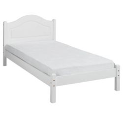 Woodbury Single Bed Frame, White