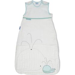 Grobag Baby Sleeping Bag, 0-6 Months, 2.5 Tog, Whale of a Time