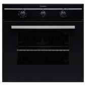Indesit FIM 31 KA BK GB Black Built In Single Oven