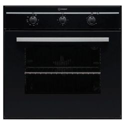 Indesit FIM 31 KA BK GB Black Built In Single Oven