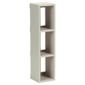 Tesco Faux leather Media Rack in Cream