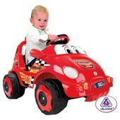 Injusa 6V Racing Car Ride-On Red