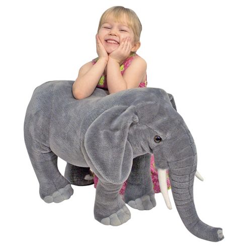 Image of Melissa & Doug Elephant Giant Soft Toy