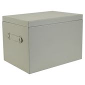 Tesco Faux Leather Trunk Cream
