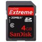 SanDisk Extreme 4GB SD Memory Card
