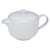 Tesco White Porcelain teapot