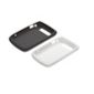 Blackberry 97XX Skin Twin Pack - Black/White