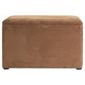 Ottoman Chocolate Faux Suede