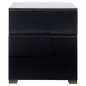 Urban 2 Drawer Filer, Black Gloss