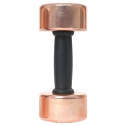 Golds Gym Heritage Brass Dumbbell (3kg Pair)